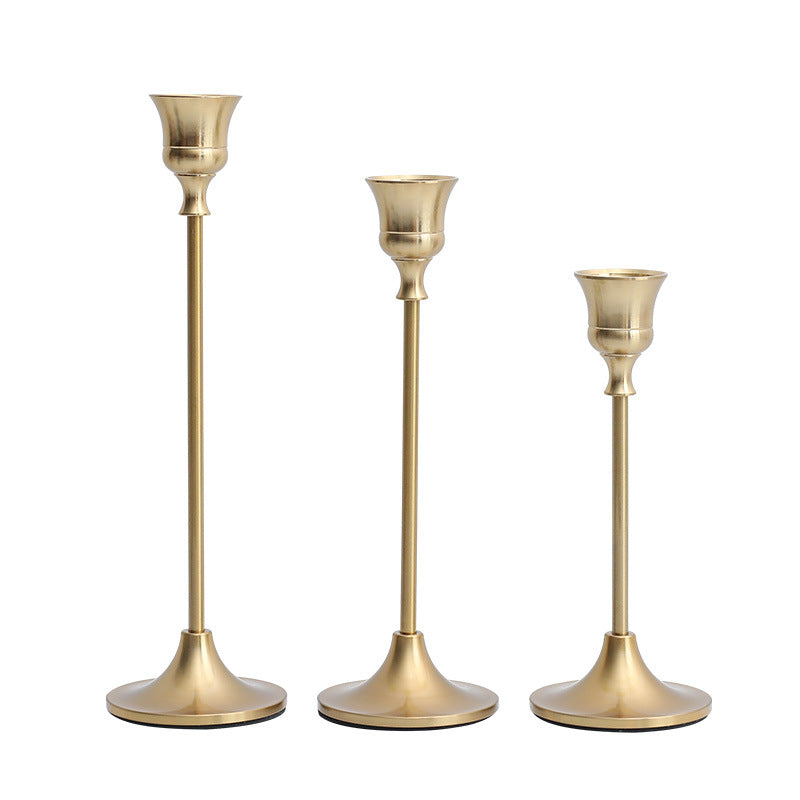 Luxury Retro Single-head Candlestick