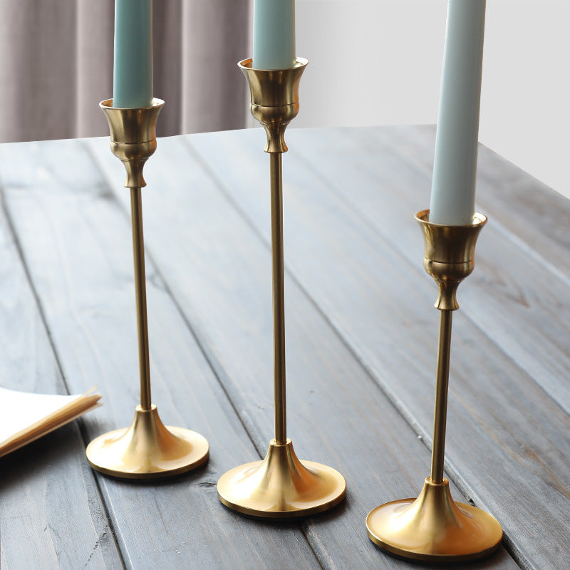 Luxury Retro Single-head Candlestick