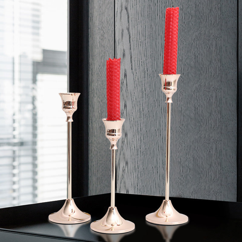 Luxury Retro Single-head Candlestick