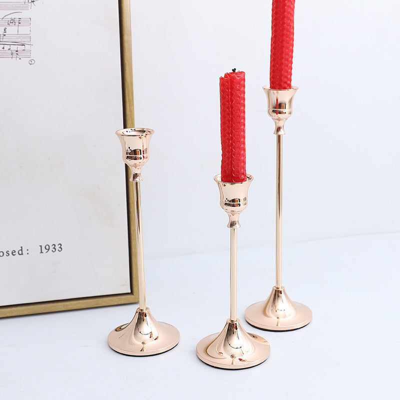 Luxury Retro Single-head Candlestick