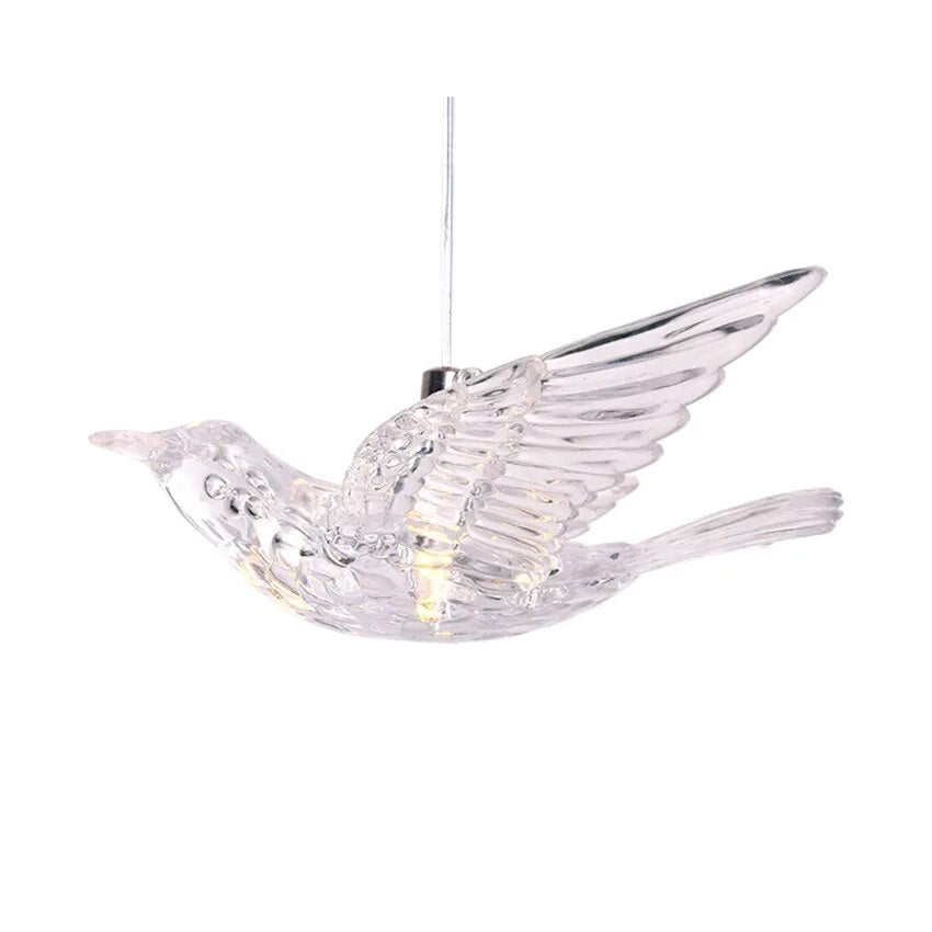 LED Crystal Birds Pendant