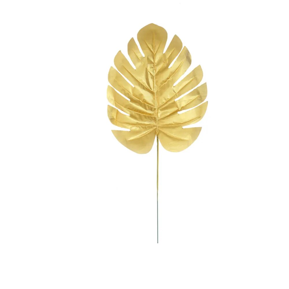 Artificial golden turtle leaves